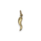 Horn Pendant - 14K Yellow Gold