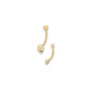 Belly Ring - 14K Yellow Gold