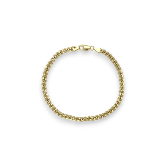 Miami Anklet - 10K Yellow Gold