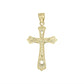 Cross Pendant - 10K Yellow Gold