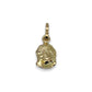 Jesus Head Pendant - 14K Yellow Gold