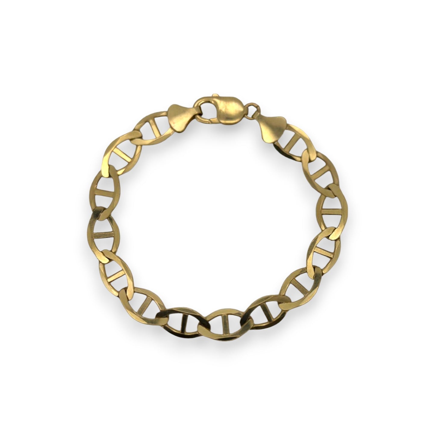 Mariner Link Bracelet - 10K Yellow Gold Solid