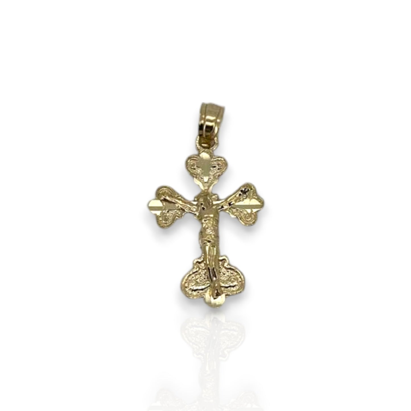 Cross Pendant - 10K Yellow Gold