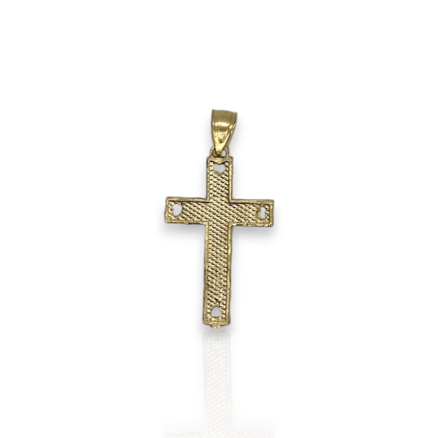 Cross Pendant - 10K Yellow Gold