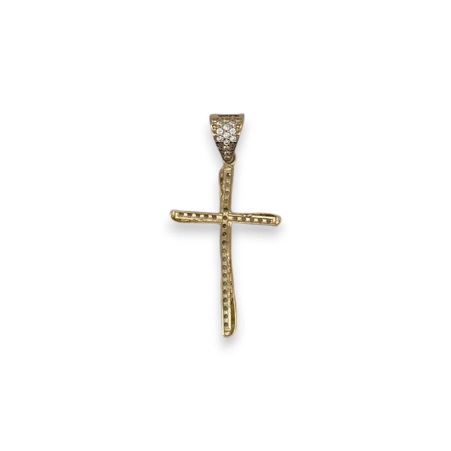 Cross Pendant - 14K Yellow Gold