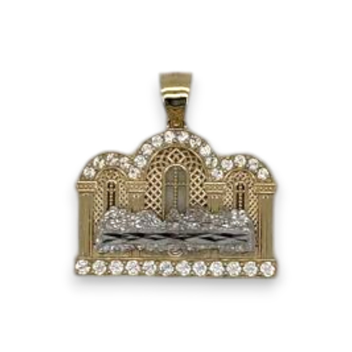 Last Supper Pendant - 10K Yellow Gold