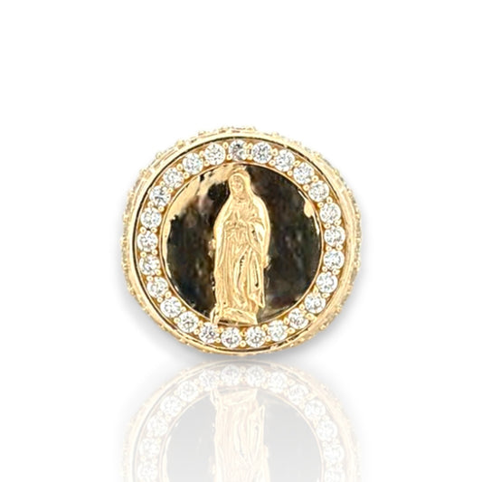 Jesus Ring - 14K Yellow Gold