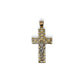 Cross Pendant - 10K Yellow Gold