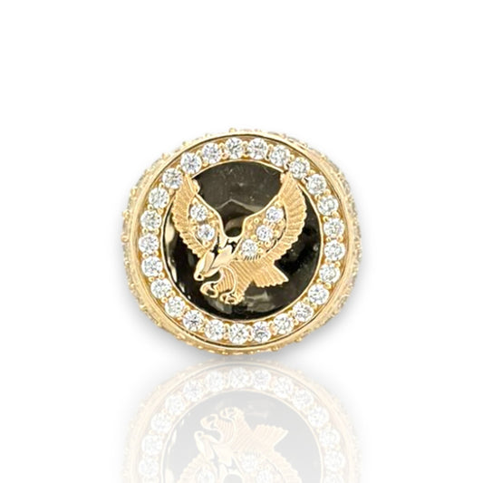 Eagle Ring - 14K Yellow Gold