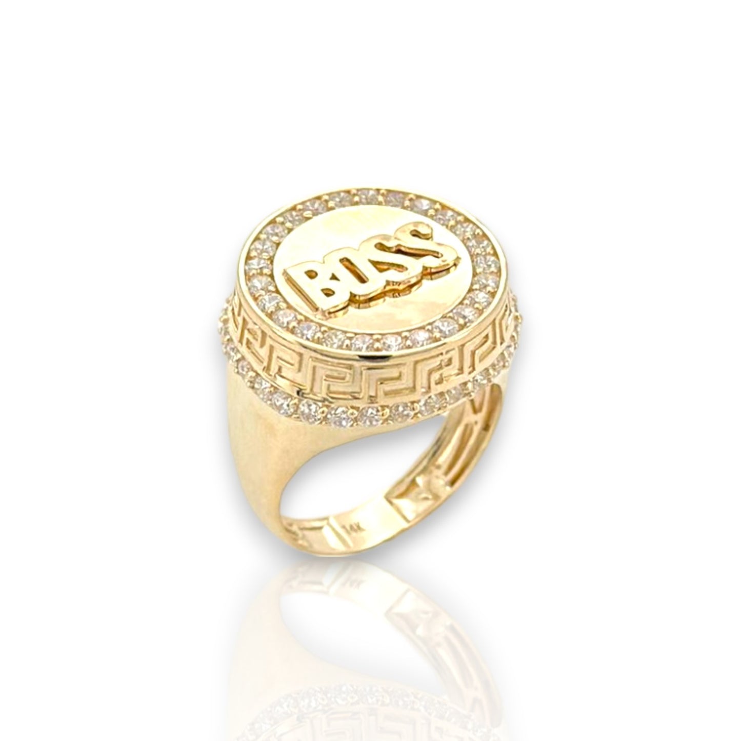 Boss Ring - 14K Yellow Gold