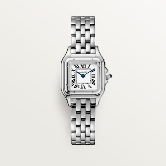 Cartier Panthère de Cartier WSPN0013 - Small model Steel, Silvered Dial, Steel bracelet