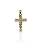 Cross Pendant - 10K Yellow Gold