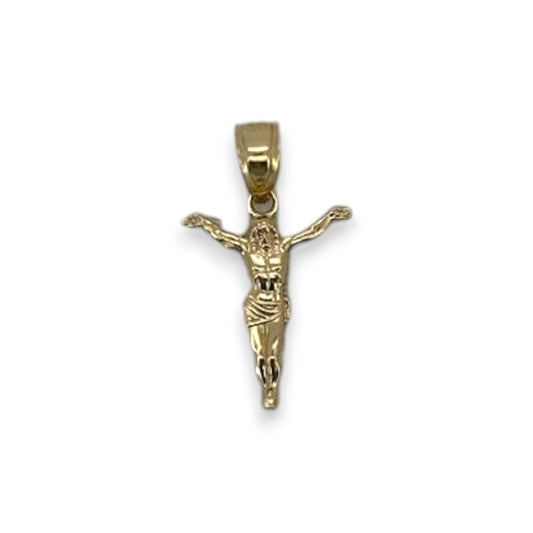 Jesus Pendant - 14K Yellow Gold