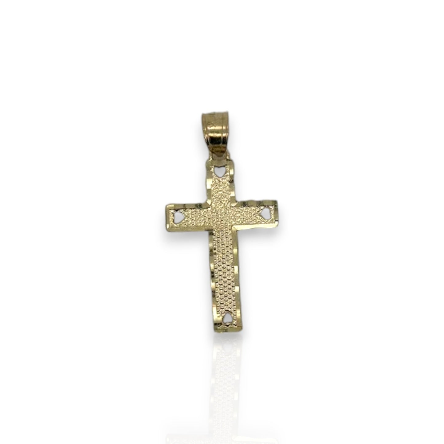 Cross Pendant - 10K Yellow Gold