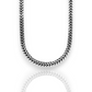 Franco Box Chain Necklace - 10K White Gold - Hallow