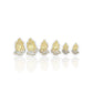 Praying Hands Earrings  - 10k Yellow Gold
