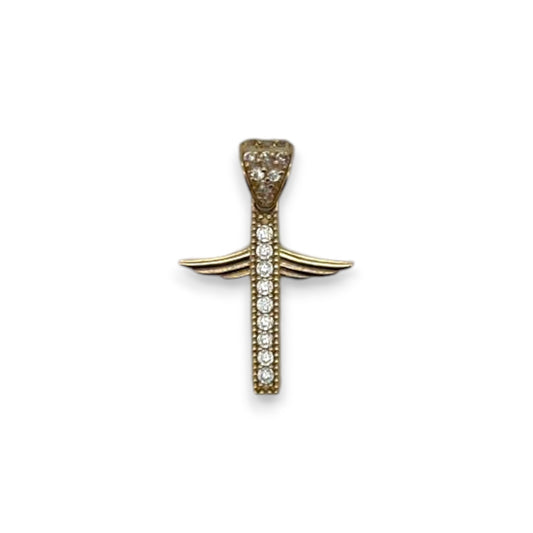 Cross Pendant - 14K Yellow Gold