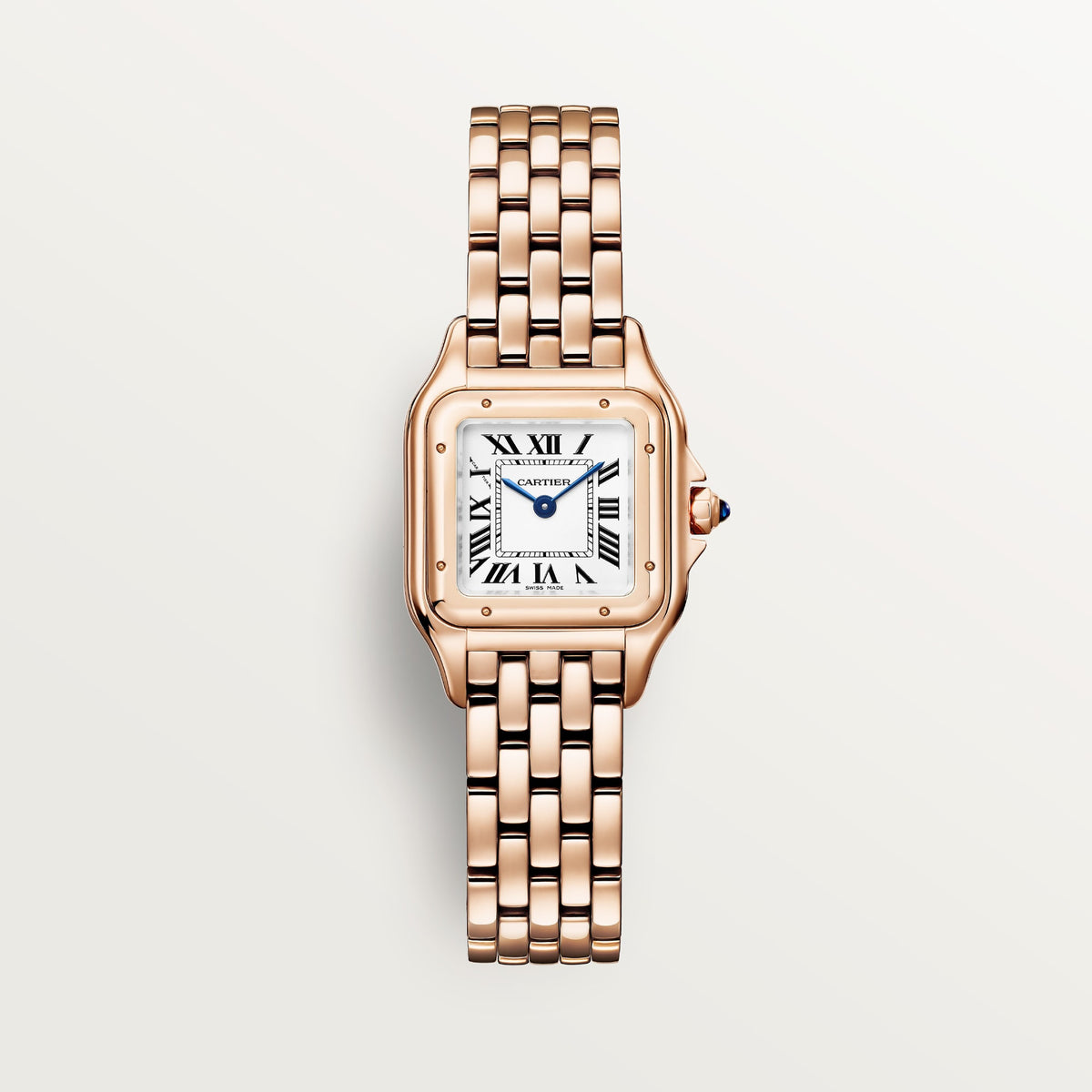 Cartier Panthère de Cartier WGPN0060 - Small model Rose gold, Silvered Dial, Rose gold bracelet