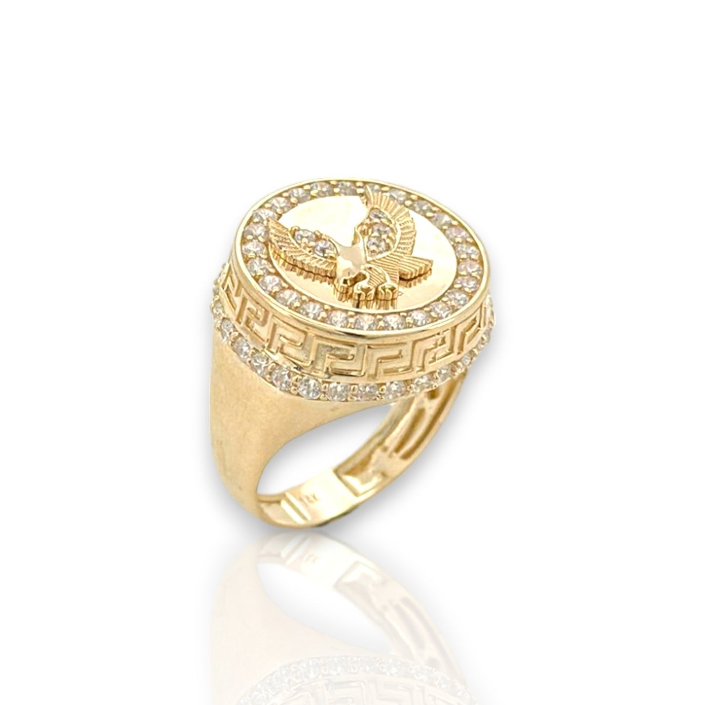 Eagle Ring - 14K Yellow Gold