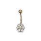 Belly Piercing - 14K Yellow Gold