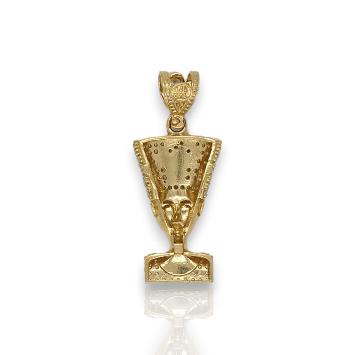 Colgante egipcio "Nefertiti" - Oro amarillo de 14 quilates