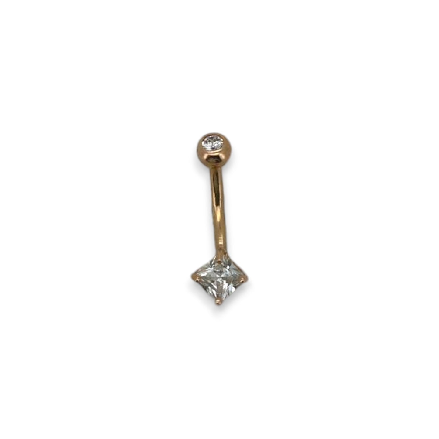 Belly Piercing - 14K Yellow Gold