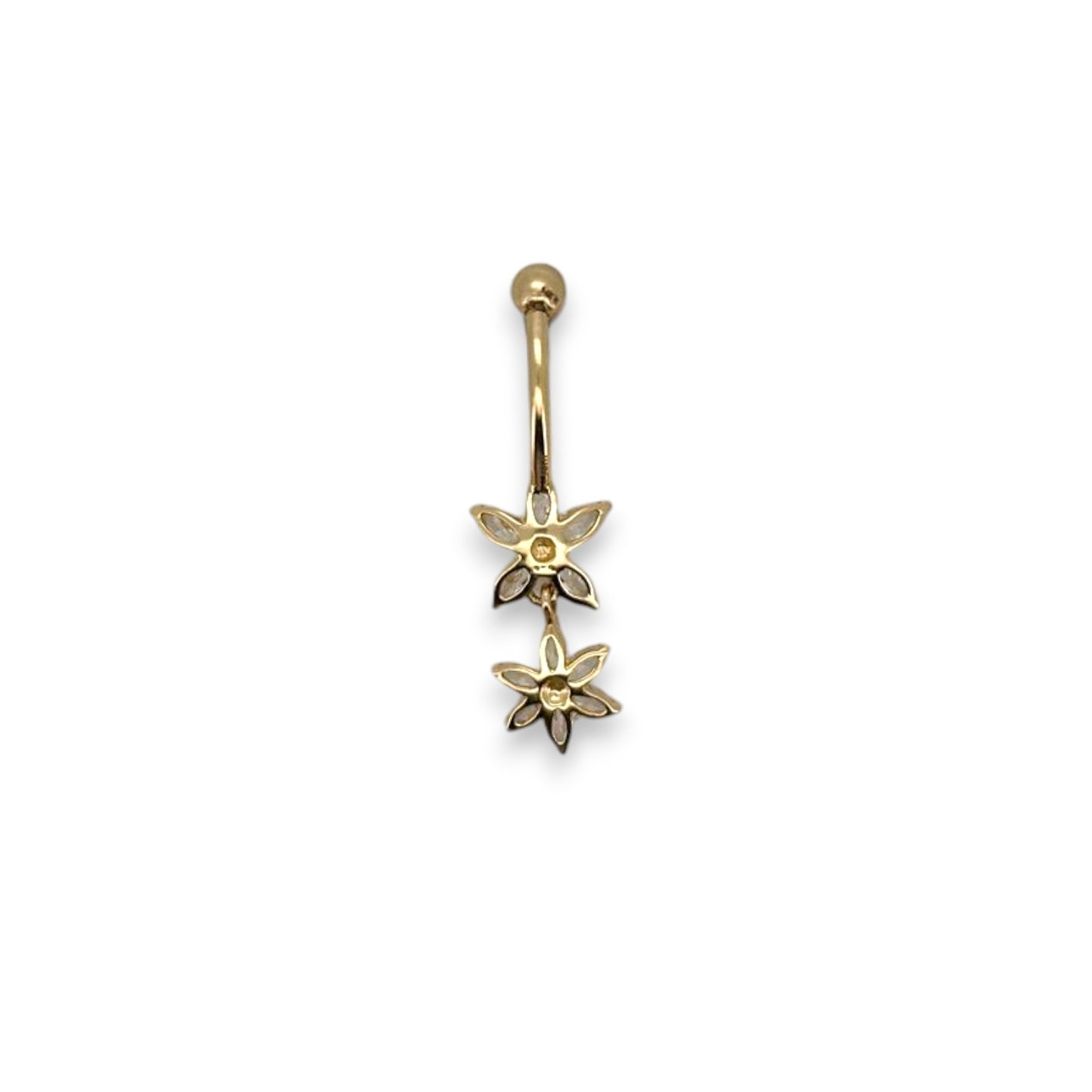 Belly Piercing - 14K Yellow Gold