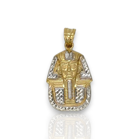 Colgante "Faraón" egipcio - Oro amarillo de 14 quilates