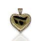 Heart Custom Picture Pendant - 10K Yellow Gold