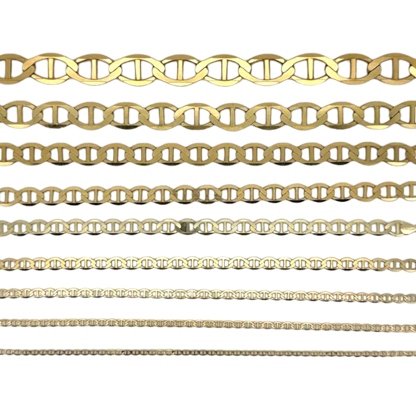 Mariner Link Bracelet - 10K Yellow Gold Solid