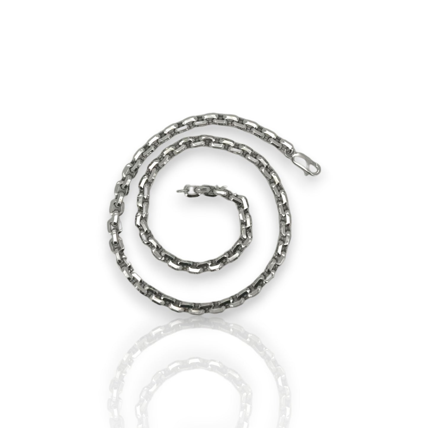 Anchor Link Chain - 10K White Gold