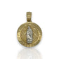 Virgin Guadalupe Pendant - 10K Yellow Gold