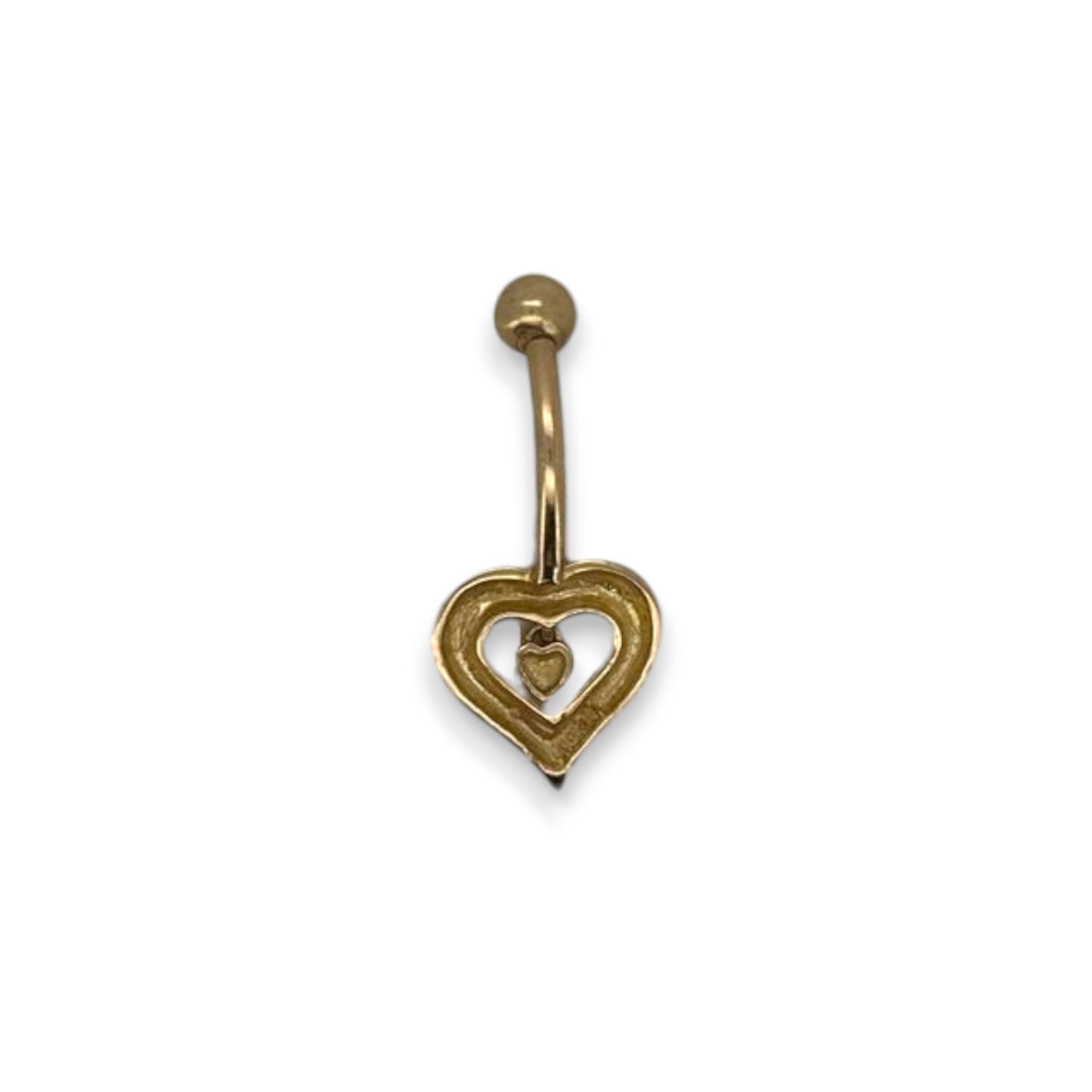 Belly Piercing - 14K Yellow Gold