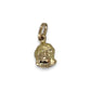 Jesus Head Pendant - 14K Yellow Gold