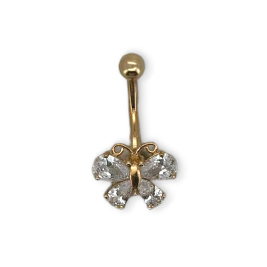 Belly Piercing - 14K Yellow Gold