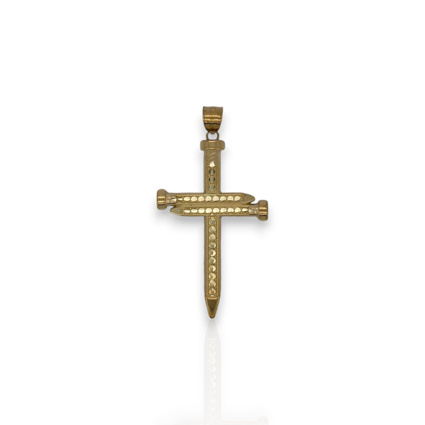 Cross Pendant - 10K Yellow Gold