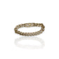 Pave Link Cz Bracelet - 10K Yellow Gold