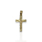 Cross Pendant - 10K Yellow Gold