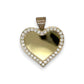 Heart Custom Picture Pendant - 10K Yellow Gold