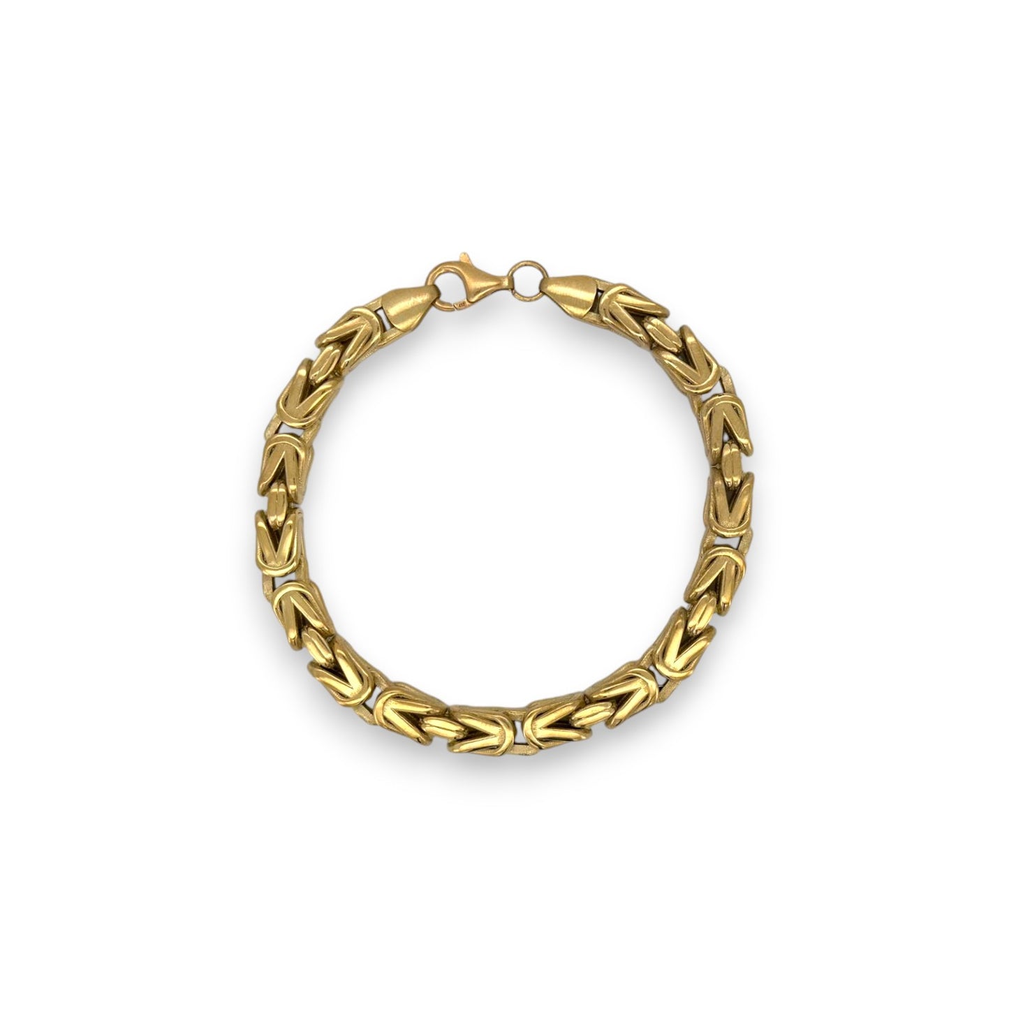 Byzantine Bracelet - 10K Yellow Gold