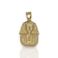 Egyptian "Pharaoh" Pendant - 14K Yellow Gold