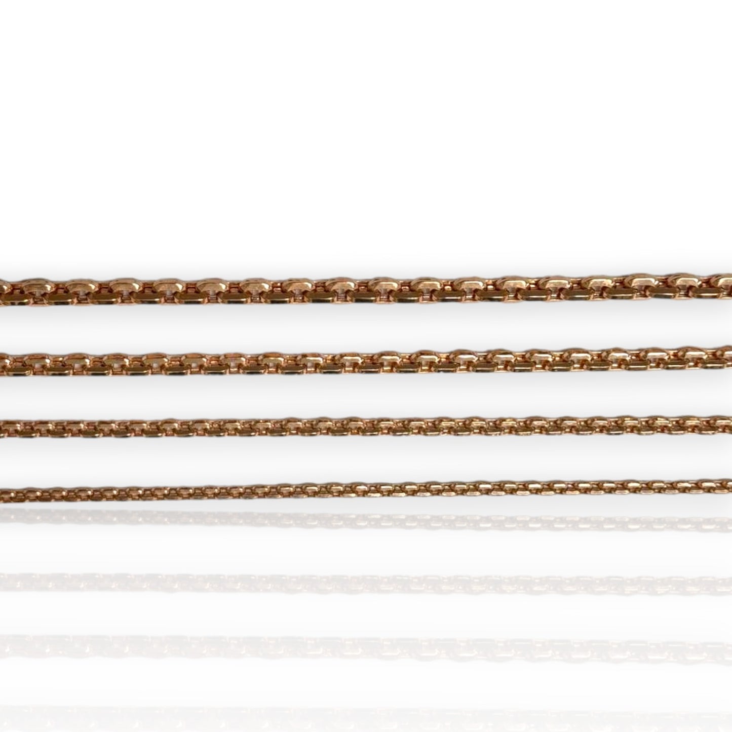 Anchor Link Chain - 10K Rose Gold