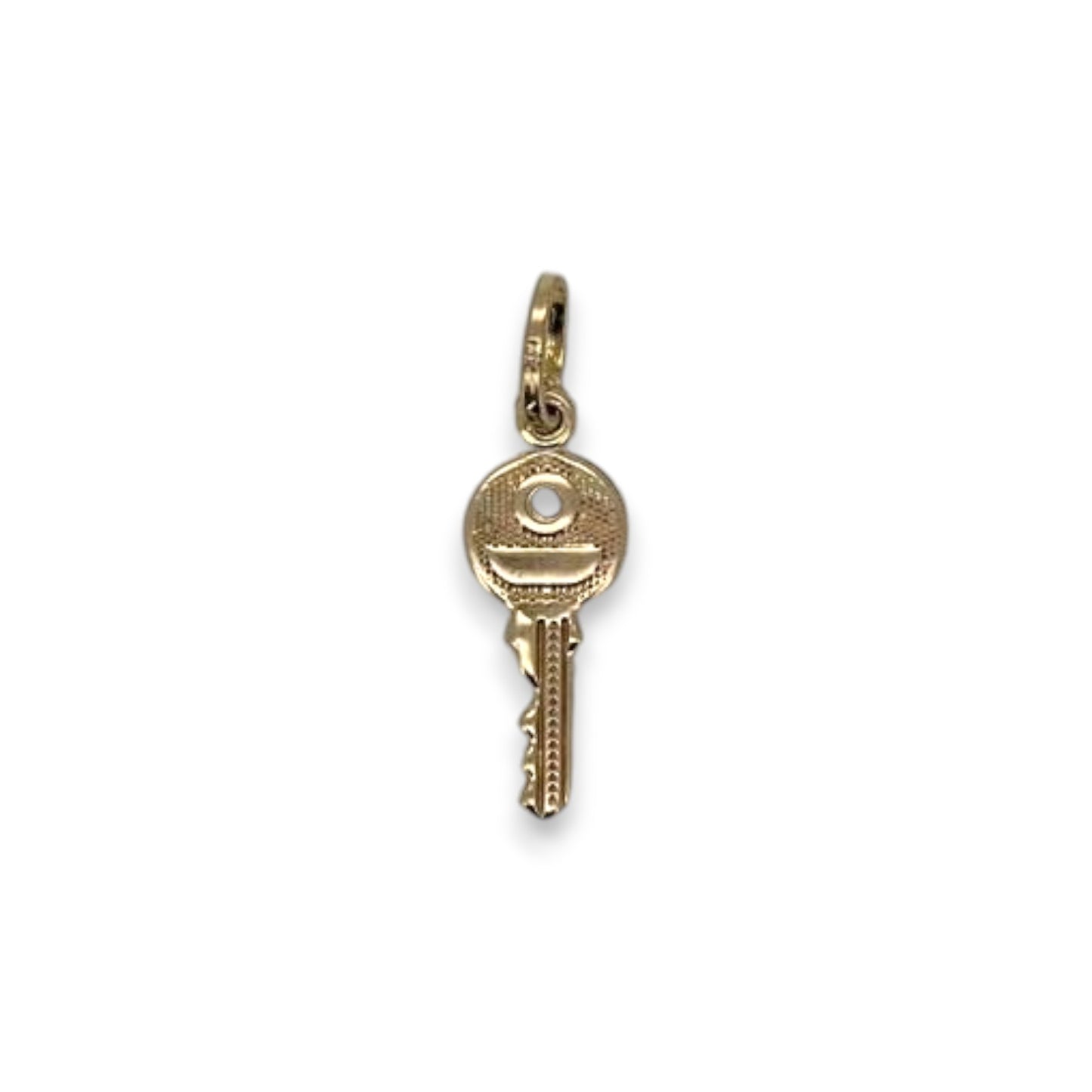 Key of Luck Pendant - 14K Yellow Gold