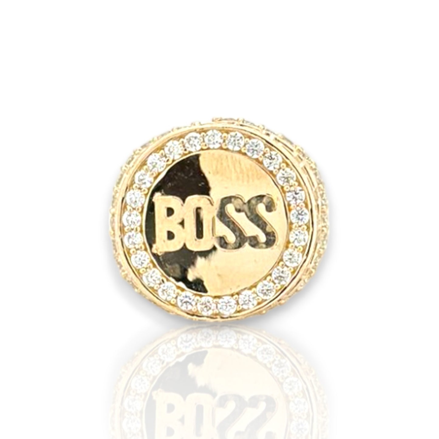 Boss Ring - 14K Yellow Gold