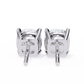 0.20 - 4 Carat Total Weight Diamond Earring Studs. 14K Solid Gold Lab Grown Diamond Studs. VS DEF Color. Diamond Earrings, Diamond Studs.