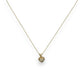 Heart Diamond Pendant With Cable Chain - 14K Yellow Gold