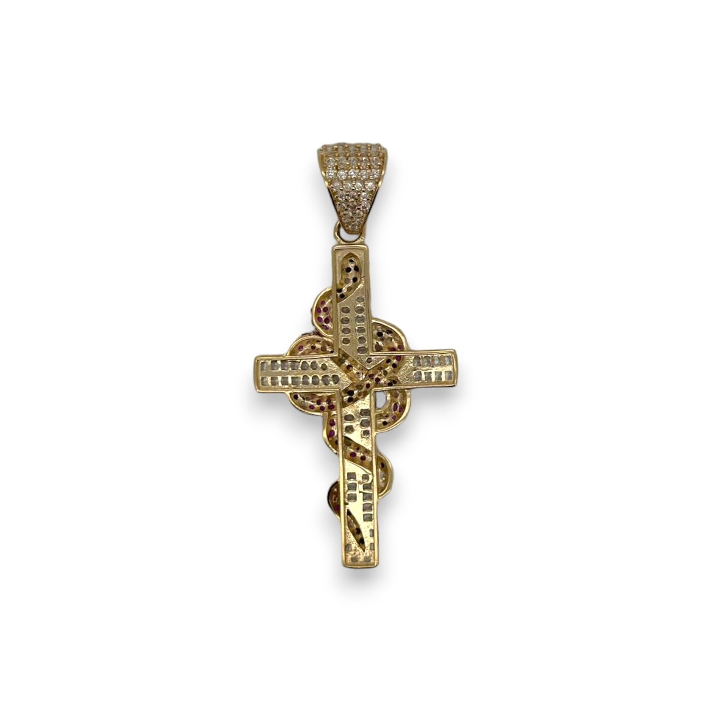 Cross Pendant - 14K Yellow Gold