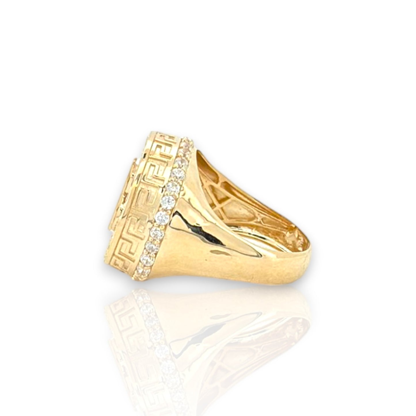 Boss Ring - 14K Yellow Gold