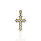 Cross Pendant - 10K Yellow Gold