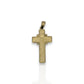 Cross Pendant - 10K Yellow Gold